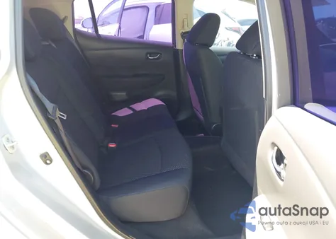 2013 Nissan Leaf S z USA, uszkodzony, nr VIN 1N4AZ0CP4DC400088